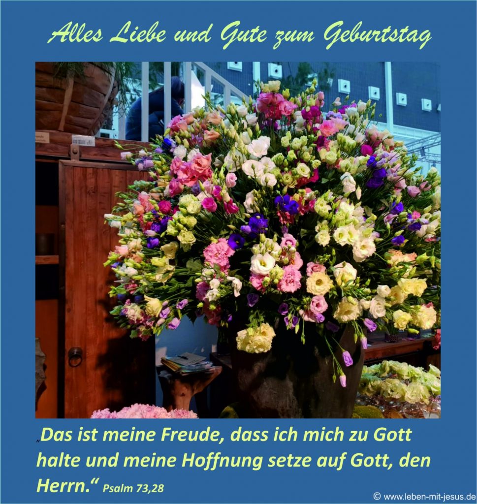 e-cards Geburtstag-Frühlingsstrauß