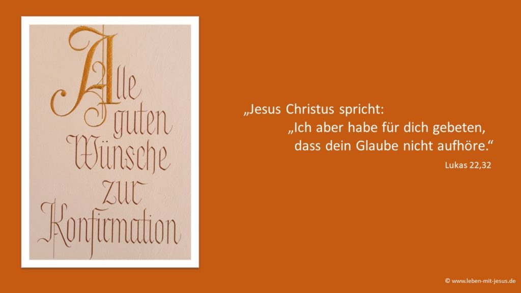 e-cards zur Konfirmation christliche e-cards e-cards mit Bibelversen Konfirmation nostalgische e-cards