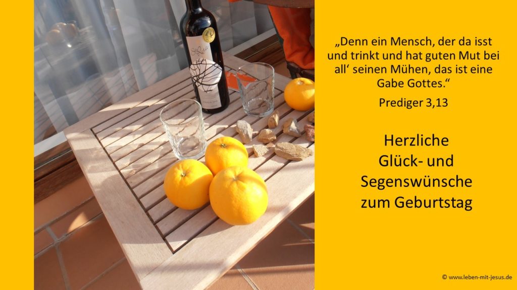 e-cards zum Geburtstag Herzlichen Glückwunsch e-cards zur Feier christliche e-cards Männer e-cards e-cards mit Bibeltexten und Versen besondere e-cards