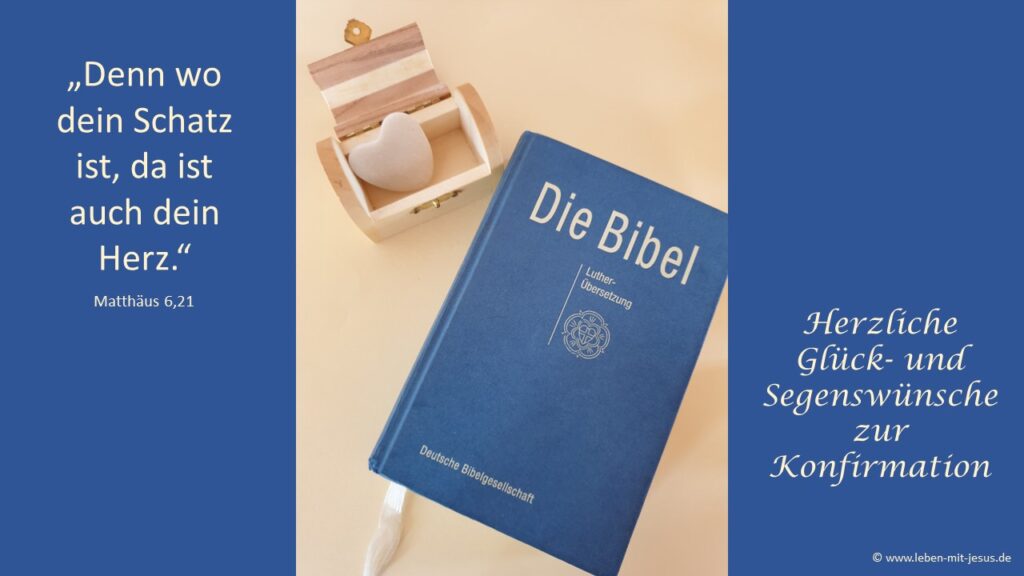 e-cards Konfirmation Sprüche Segenswünsche modern Glückwunschkarte Bibelverse schön Bibelspruch besonders Schatz