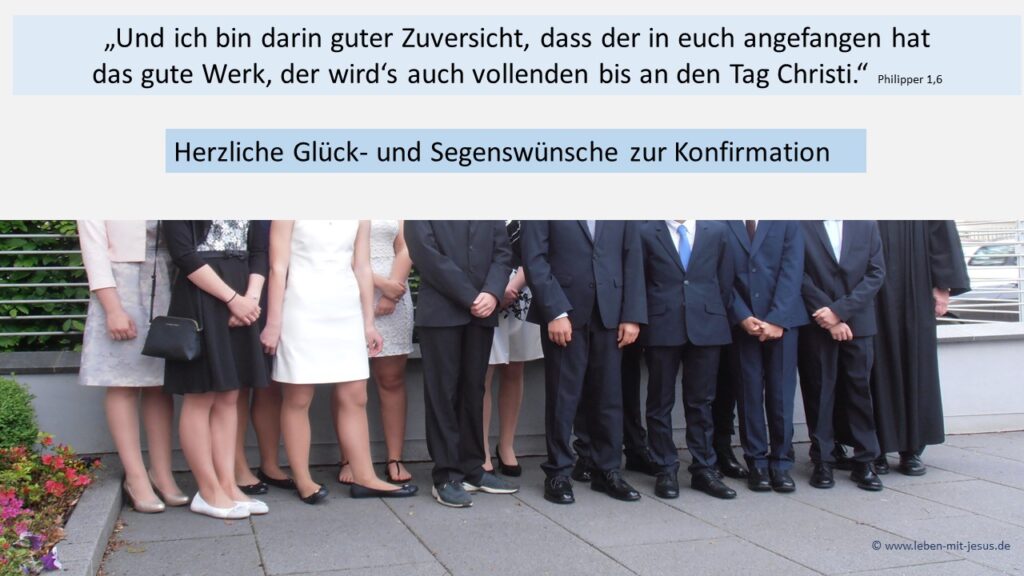 e-cards Konfirmation Sprüche Segenswünsche modern Glückwunschkarte Bibelverse schön Bibelspruch
