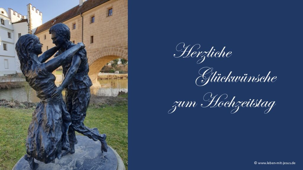 e-cards zur Hochzeit Hochzeitstag Glückwünsche besonders schöne e-cards Amberg tanzendes Päärchen Liebespaar Freude fröhliche e-cards