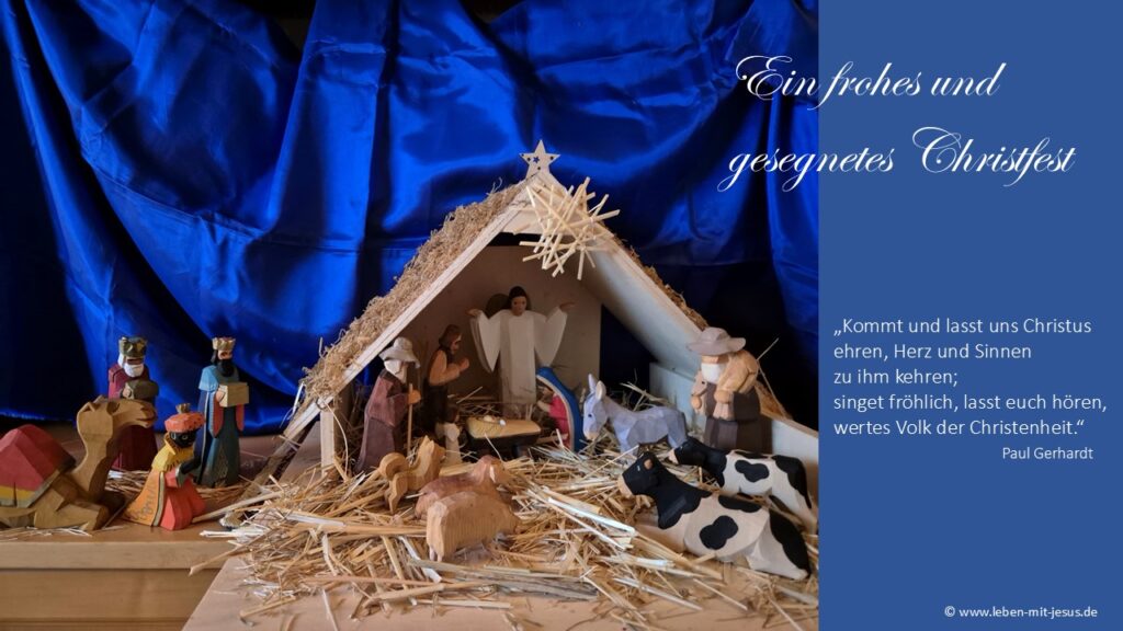 Predigt zu Johannes 1,9-13 Weihnachtspredigt 2 Advent Krippe Weihnachtskrippe Herberge Heimat Jesus Christus e-card zu Weihnachten Weihnachtsgrußkarte Grußkarte mit Krippe Weihnachten christliche e-card besonders schöne e-crad Paul Gerhardt Segensvers Weihnachtskrippe Jesus Christus Geburtstag